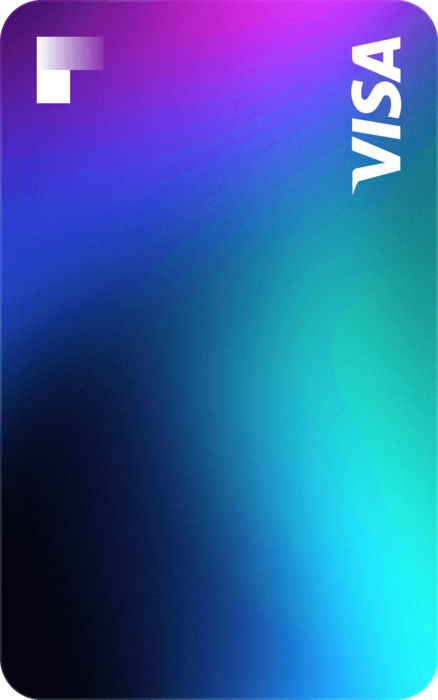 UpFinance Card Blue